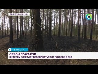 [Евразия. НОВОСТИ] Резкий скачок температур в Беларуси привел к пожароопасной обстановке. Погода в СНГ