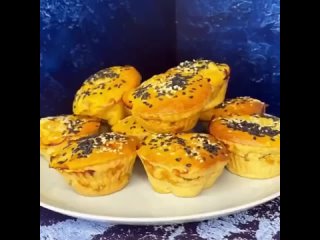 Кексы с мясом. Вкусно, сытно и низкокалорийно