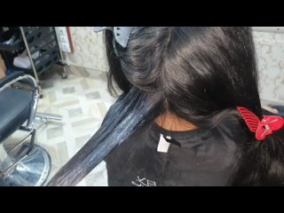 Lashes Beauty Parlour - Best Curly Hair Transformation - Hair Straightening Keratin Treatment  Dry  Frizzy Hair