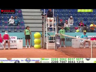 Теннис.  Екатерина Александрова -  Эшлин Крюгер. WTA 1000  Мадрид. 26 апреля 2024.