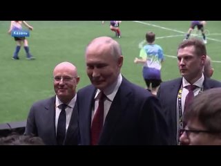 Владимир Путин вместе с зарубежными коллегами осмотрел площадки «Игр Будущего»