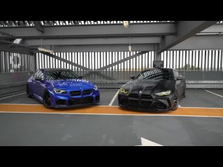 Битва новых M машин: BMW M4 xDrive 750HP против BMW M2 600HP
