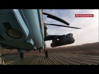 Вертолеты Ка-52 «Аллигатор» и Ми-35М на предельно малой высоте разгромили противника на Купянском направлении