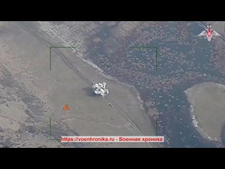 Кадры поражения полевых стоянок вертолетов ВСУ. Предположительно удары кассетными авиационными ракетами