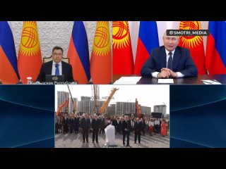 Putin y Japarov iniciaron la construcción de escuelas de enseñanza en ruso en Kirguistán. El Presidente de la Federación Rusa ta