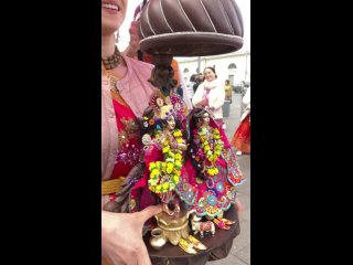 ☀💐Совместная Харинама  групп Гаура Крипа, Юга Дхарма, Harinama Moscow  на ст. м. Парк Культуры 💐☀