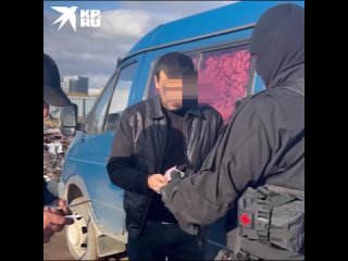Поимка мигрантов-нелегалов в Ленинградской области