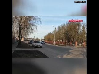 Кадры из посёлка Тёткино Курской области, к которому сегодня утром пытались прорваться спецгруппы ГР