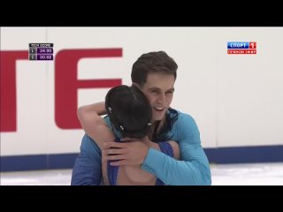 Vera BAZAROVA _ Andrei DEPUTAT RUS SP NHK Trophy 2015 HD