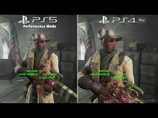 Fallout 4 - Сравнение графики PS4 vs. PS5
