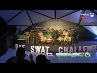 Команда из России занявшая первое место на чемпионате спецназа в ОАЭ вышла на церемонию награждения без российского флага.