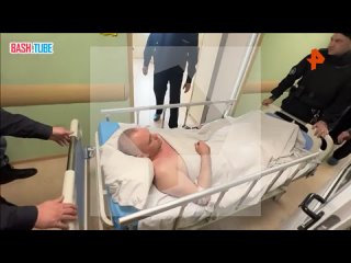 🇷🇺 Александра Быданова, напавшего на губернатора Мурманской области, на больничной койке привезли в палату