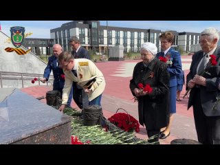 Работники прокуратуры Кузбасса приняли участие в патриотическом мероприятии, посвященном Дню Победы