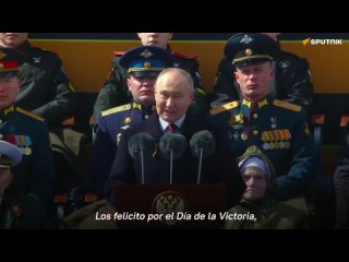 Putin felicita a los ciudadanos rusos por el Da de la Victoria
