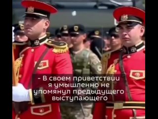 Во время празднования дня обороны Грузии и торжественного парада