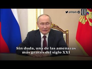 Putin advierte sobre los peligros de terrorismo internacional