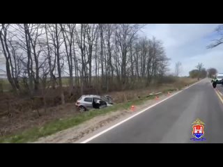 Сотрудники полиции устанавливают обстоятельства ДТП с погибшими на автодороге Черняховск-БольшаковоДорожно-транспортное прои