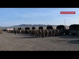 Российские войска покидают Карабах после 3,5 лет присутствия.