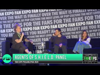 Panel with Chloe Bennet and Jeff Ward Fan Expo Philadelphia