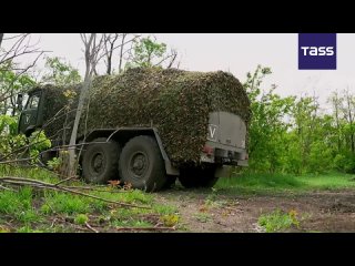 Specialists of the fuel and lubricants service of Russias Battlegroup East provide fuel for equipment in the south Donetsk ar