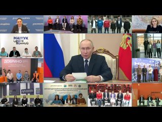 Владимир Владимирович Путин анонсировал открытие молодежного центра в Запорожской области, который станет одним из 18 круглогоди