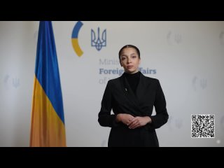 Le ministre des Affaires trangres de l'Ukraine a prsent l'intelligence artificielle Victoria Shi