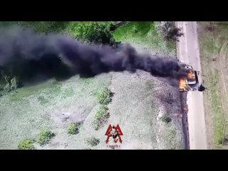 The defeat of the equipment of the Armed Forces of Ukraine by suicide FPV drones from the 80th Sparta Separate Reconnaissance