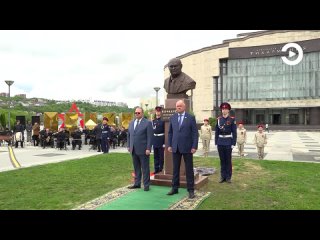 В Пензе открыли бюст Василия Бочкарева