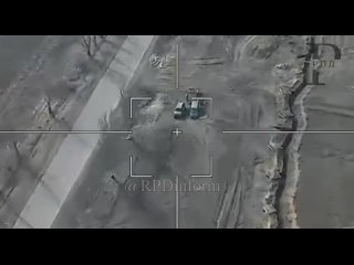 Экипаж украинского расчета БПЛА попал во взгляд российского разведывательного дрона.