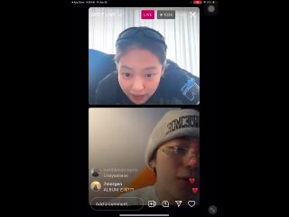 Lisa joining Jennie and Zico's live for 'SPOT!'