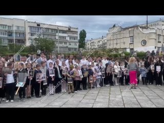 Севастопольские школьники участвуют в акции «Бессмертный полк»