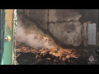 Пожар в ДОК Калевала