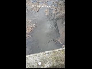Очистные Кубинка-2. Десятилетиями продолжается сброс неочищенных зловонных сточных вод в реку Трасна