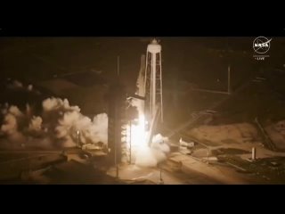 Старт SpaceX с российским космонавтом