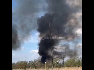 В Шебекинском округе видны столбы дыма.