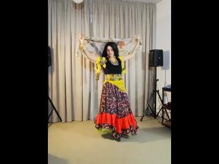 цыганский танец с платком. видео-курс.