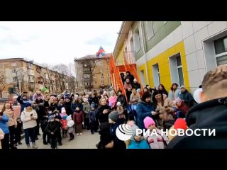 🇷🇺 ️UN JARDIN D’ENFANTS RESTAURÉ A OUVERT SES PORTES À MARIOUPOL, QUI POURRA ACCUEILLIR 120 ENFANTS