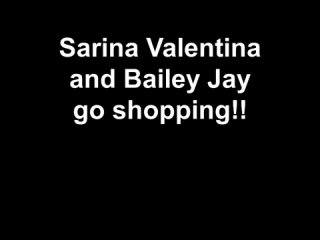 Sarina Valentina and Bailey Jay go shopping!