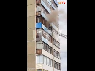 В Салавате произошло возгорание в квартире по улице Ленинградской