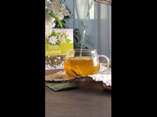 🌱Насладитесь изысканным вкусом вместе с кружкой высококачественного зелёного чая *TEAVITALL ANYDAY CLASSIC «Жасмин»*.