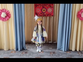 Хадича Умаржонова, национальный Узбекский танец  Лазги, номинация хореография, возраст 5 лет