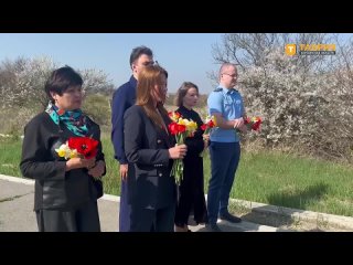 В Геническе почтили память жертв фашизма в годы Великой Отечественной войны