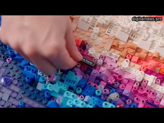 Lego  представили  шикарный набор-картину Галактика Млечный Путь.  Наша галактика состоит из 3091