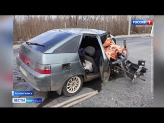 Смертельное ДТП произошло сегодня рано утром на Маймаксанском шоссе в Архангельске