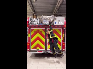 Тест в пожарной службе Швеции