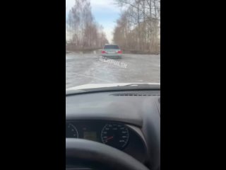 Потоп на промзоне в Заволжье