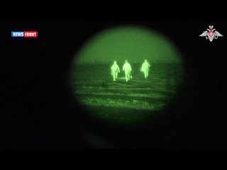 Поисково-спасательная группа на Ми-8 сопроводила бойцов на ночное задание