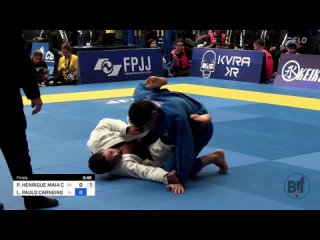 Fin LIGHT - LUIZ PAULO MEDEIROS vs PEDRO MAIA - 2024 Brasileiro Jiu-Jitsu IBJJF