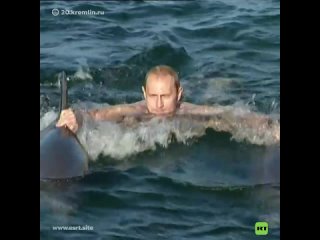 Presidente de Rusia en la playa cubana de Varadero