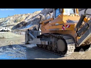 Поисково-спасательная операция на руднике “Пионер“ в Амурской области